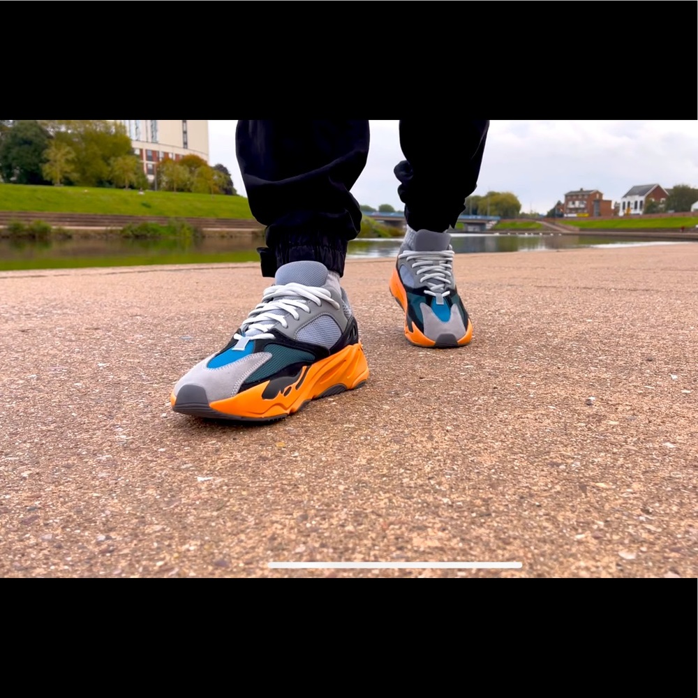 Yeezy 700 Wash Orange Men 5.5=Women 6.5-7